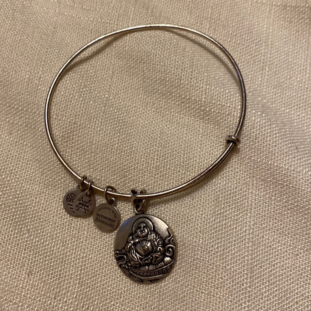 Alex and Ani bracelet- Laughing Buddha